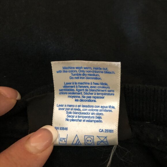 Sturgis Motorcycle Long Sleeve Shirt Mens Size XXL Black Cotton Skulls Flames - Picture 8 of 9